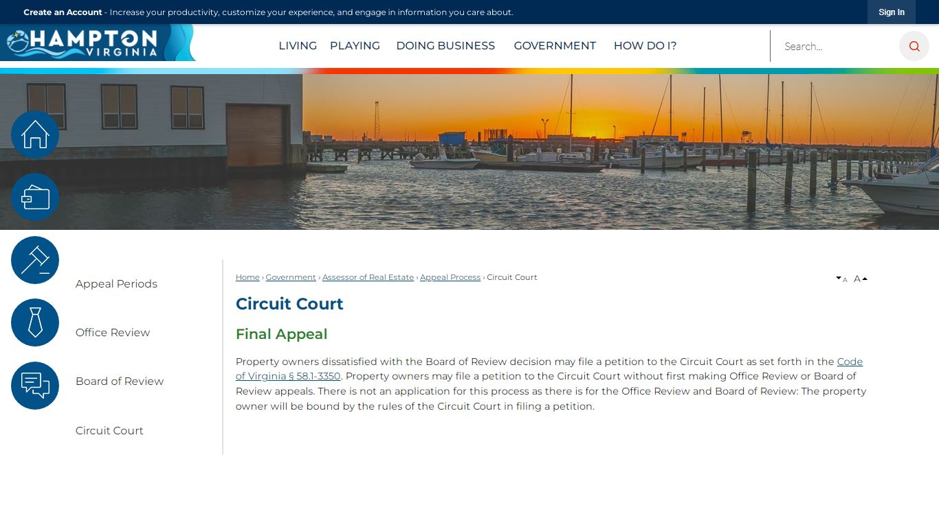 Circuit Court | Hampton, VA - Official Website